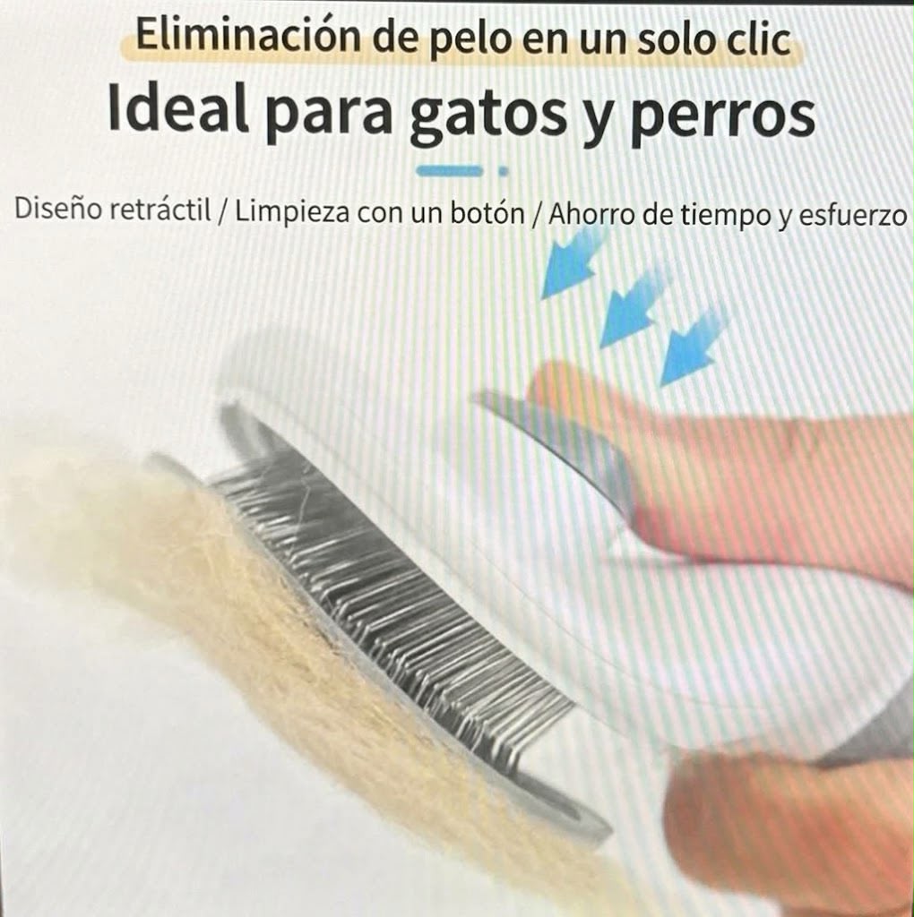 Cepillo de Vapor Pro 3 en 1 para Mascotas